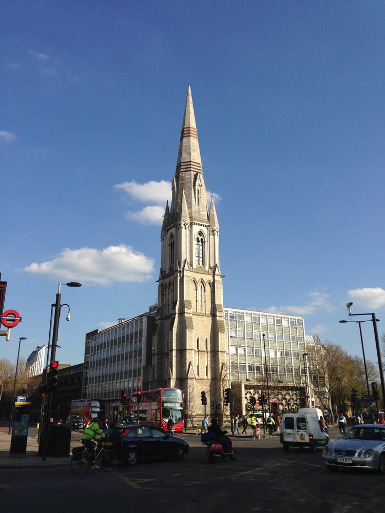 A photo of Lambeth North Station