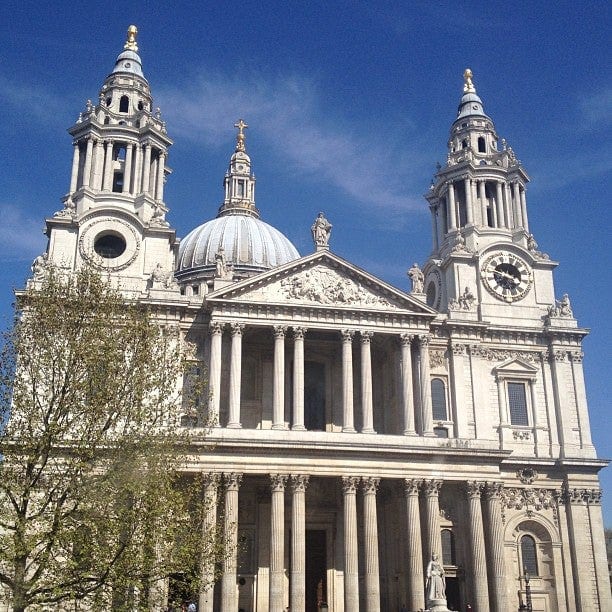 A photo of St Paul's Cathedral