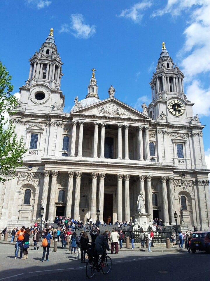 A photo of St Paul's Cathedral