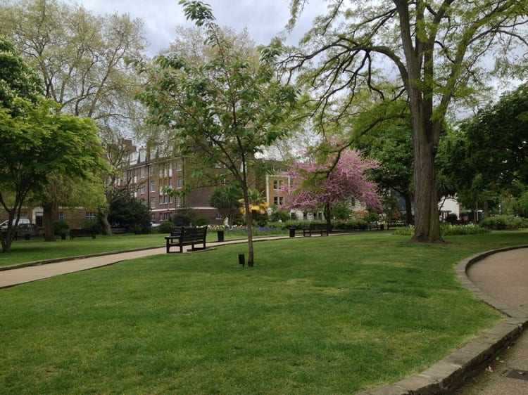 A photo of St Luke's Gardens