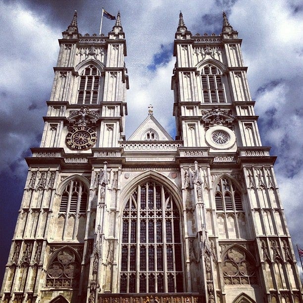A photo of Westminster Abbey