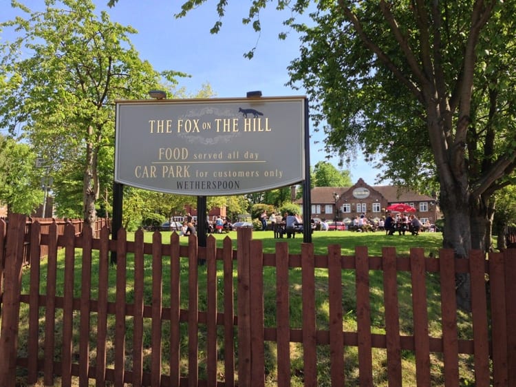 A photo of The Fox on the Hill