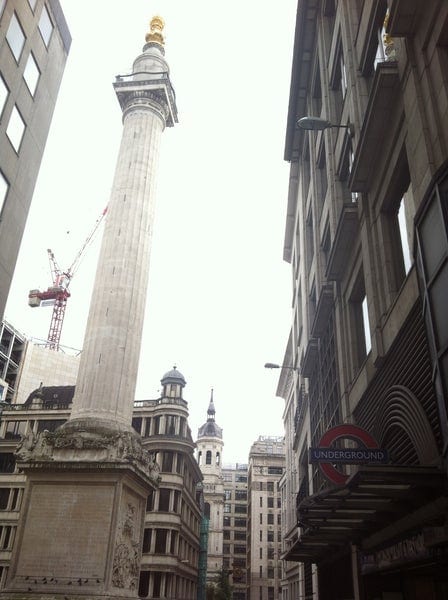 A photo of Monument Station
