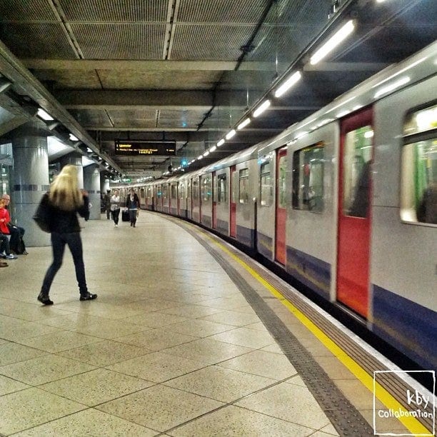 A photo of Westminster Station