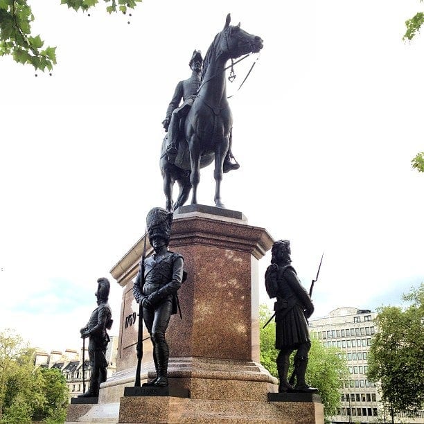 A photo of Hyde Park Corner Station