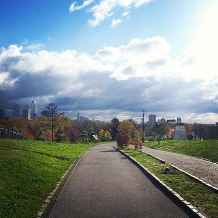A photo of Haggerston Park