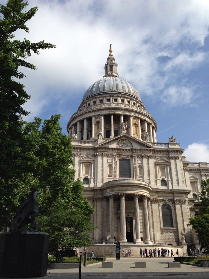 A photo of St Paul's Cathedral