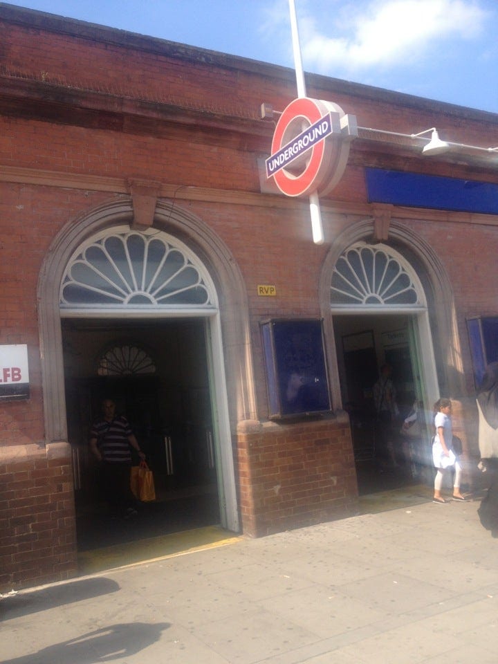 A photo of Stepney Green Station