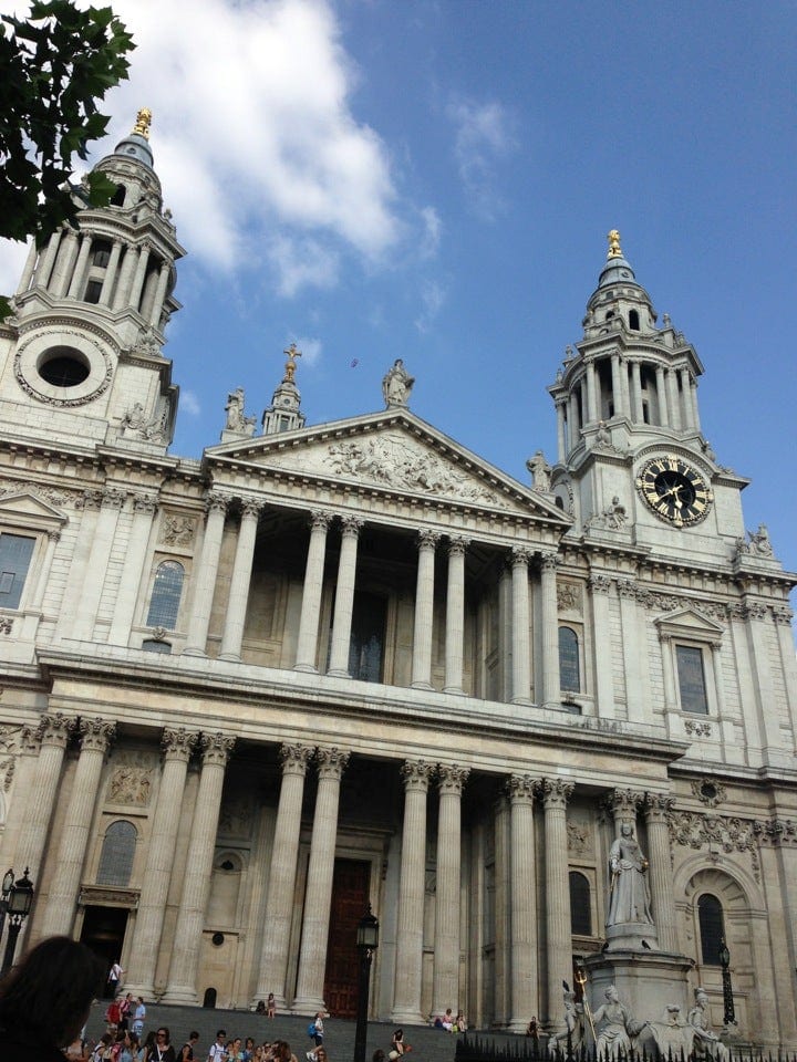 A photo of St Paul's Cathedral