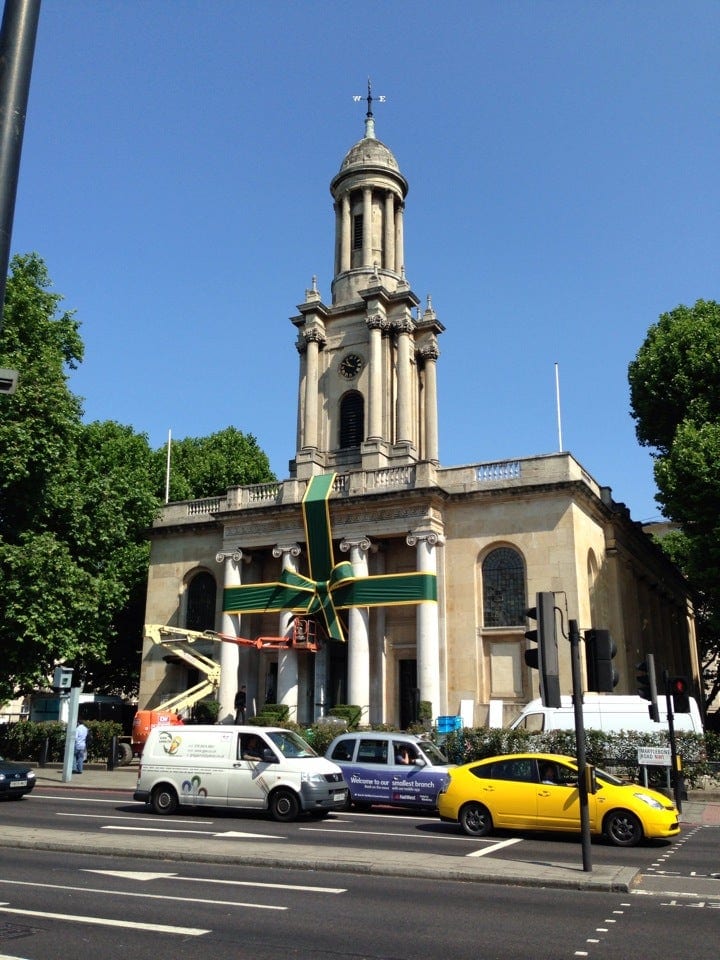 A photo of Great Portland Street Station