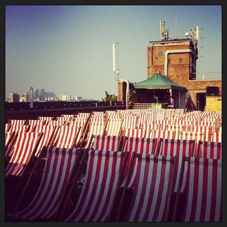 A photo of Bussey Building - Rooftop Cinema Club