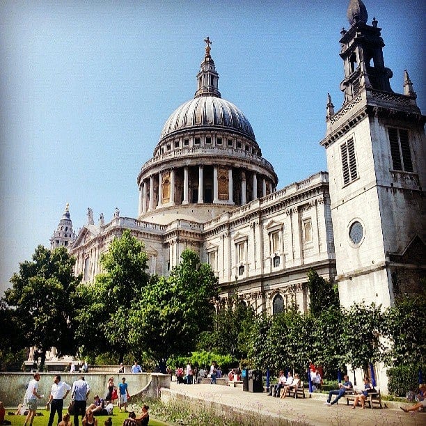A photo of St Paul's Cathedral