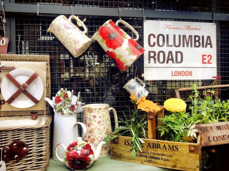 A photo of Columbia Road Shops & Flower Market