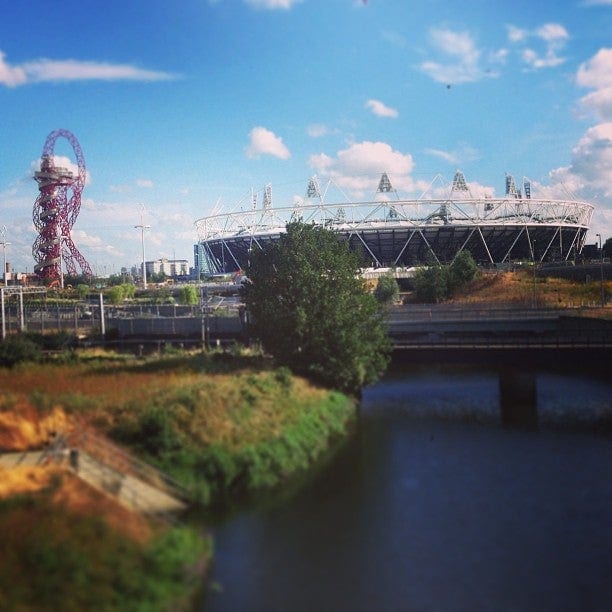 A photo of Queen Elizabeth Olympic Park