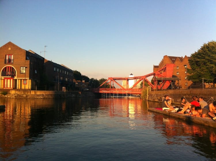 A photo of Shadwell Basin