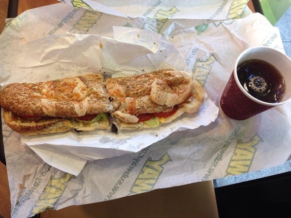 A photo of Subway