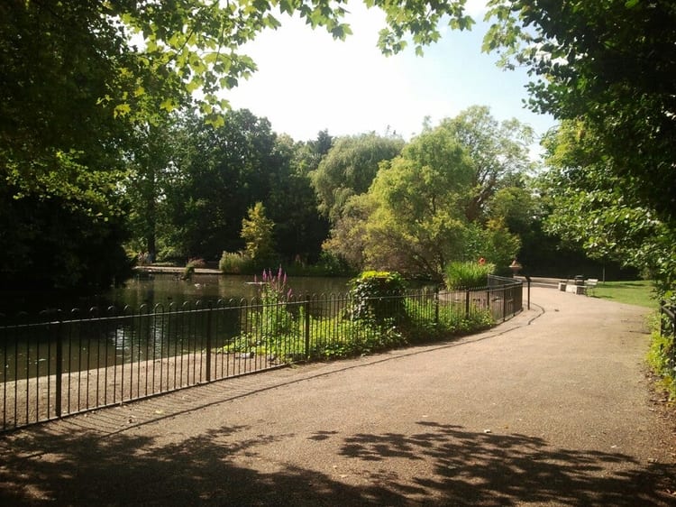 A photo of Peckham Rye Park