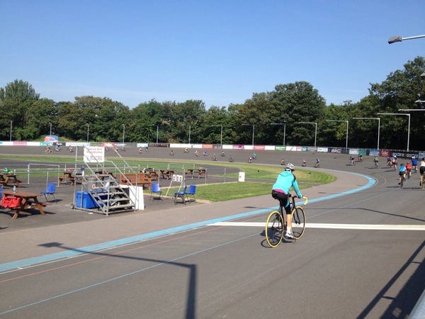 A photo of Herne Hill Velodrome