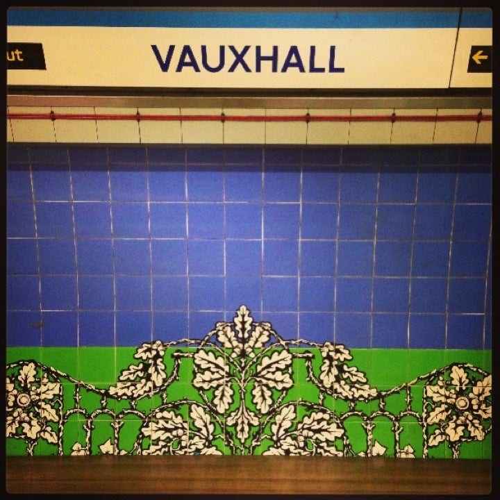 A photo of Vauxhall Station