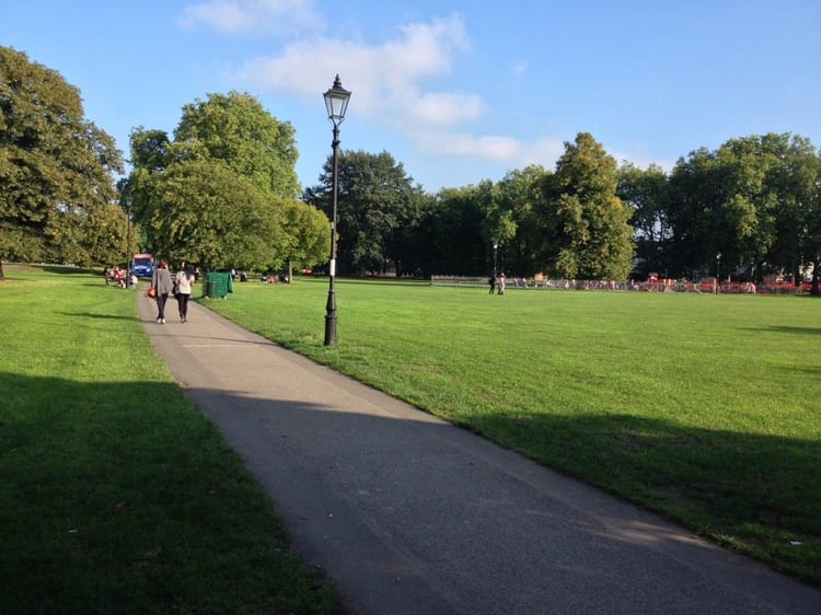 A photo of Clapham Common West Side
