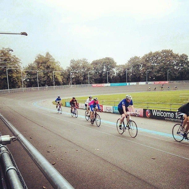 A photo of Herne Hill Velodrome