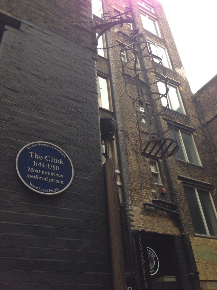 A photo of The Clink Prison Museum