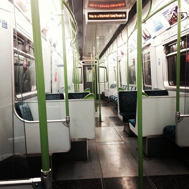 A photo of Stepney Green Station