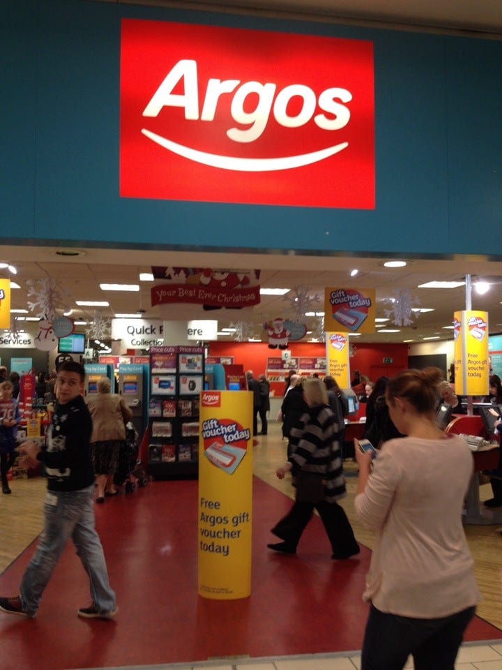 A photo of Argos