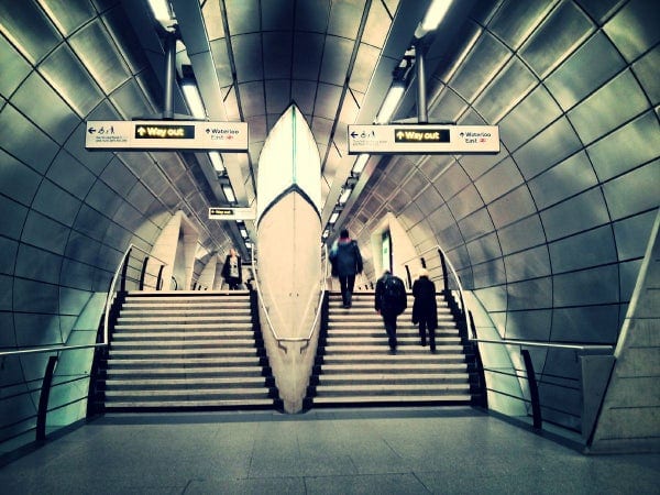 A photo of Southwark Station