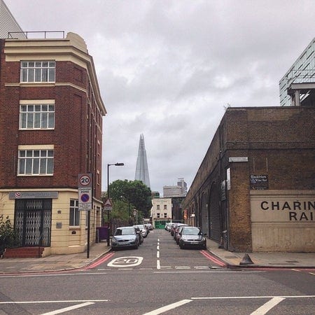 A photo of Southwark Station