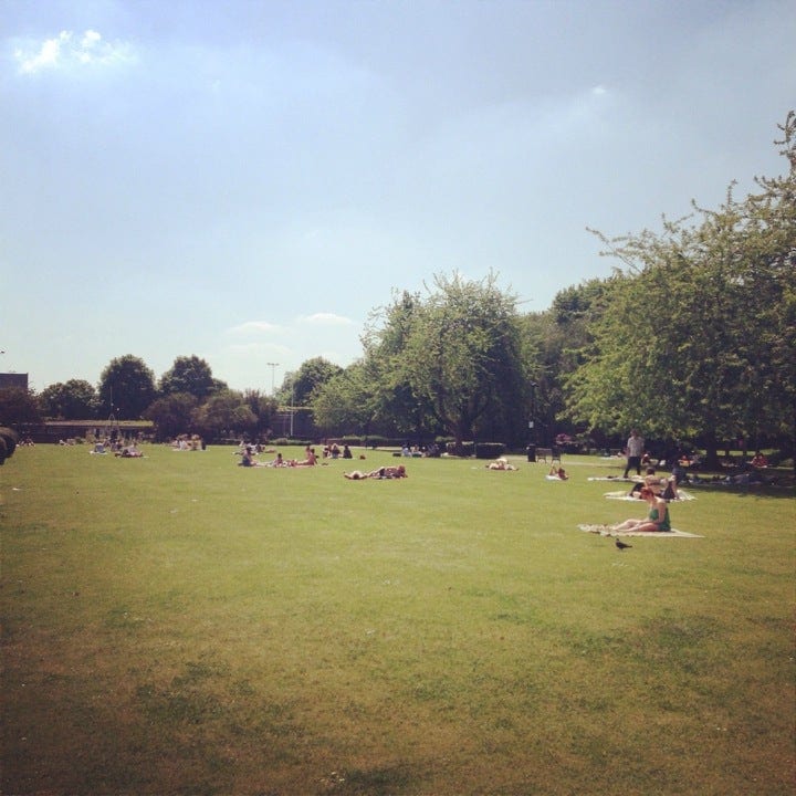 A photo of Haggerston Park