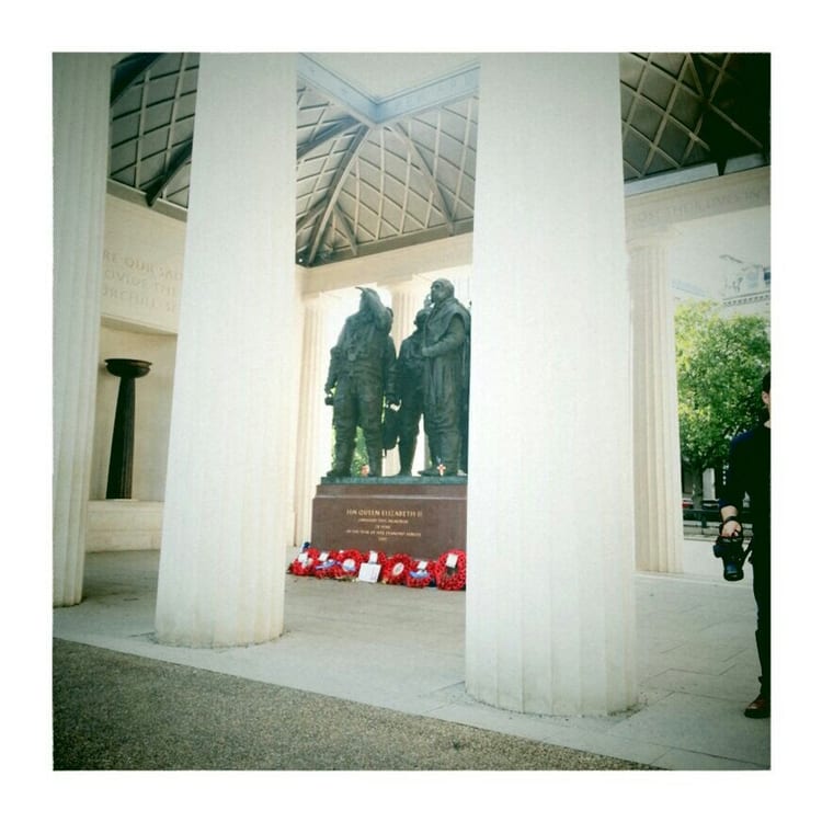 A photo of Bomber Command Memorial