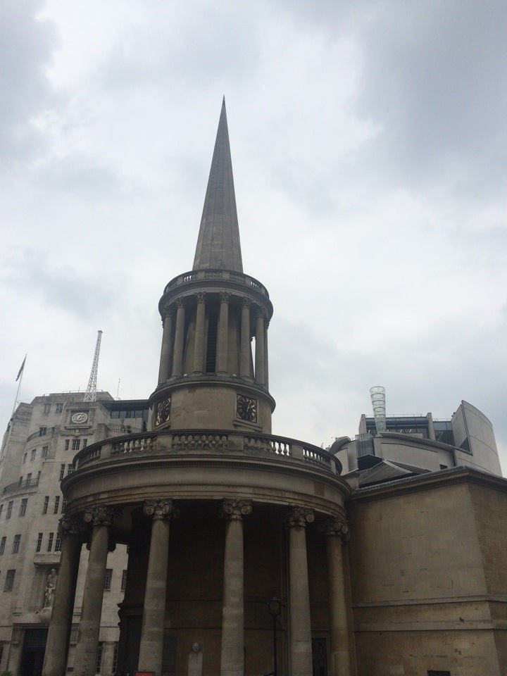 Une photo de All Souls Langham Place