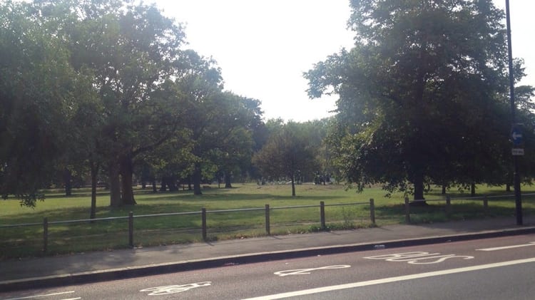 A photo of Clapham Common West Side
