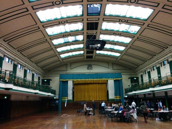 A photo of Illuminations at York Hall