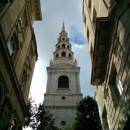 A photo of St Bride's Church