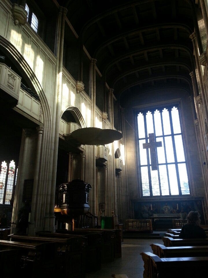 A photo of All Hallows by the Tower