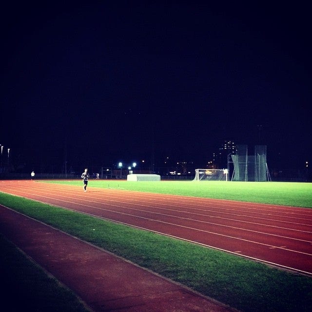 A photo of Mile End Park Leisure Centre and Stadium