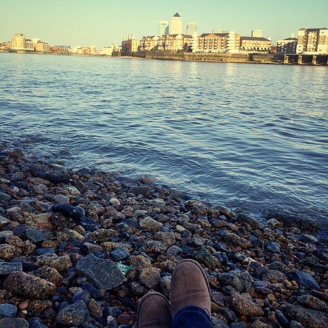 A photo of Shadwell Basin