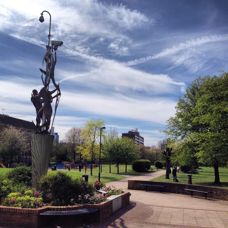 A photo of Bethnal Green Gardens