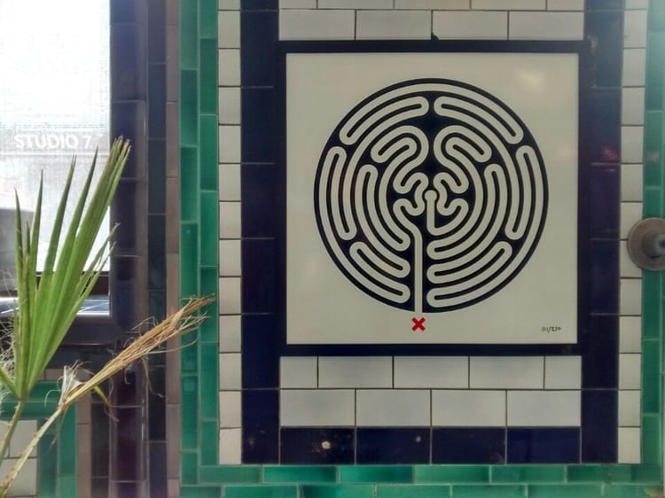 A photo of Clapham North Station
