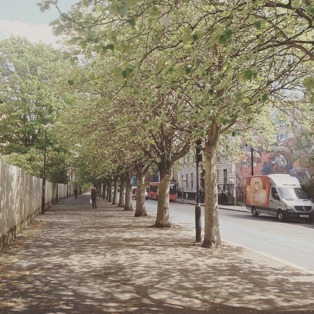 A photo of The Battle of Cable Street Mural