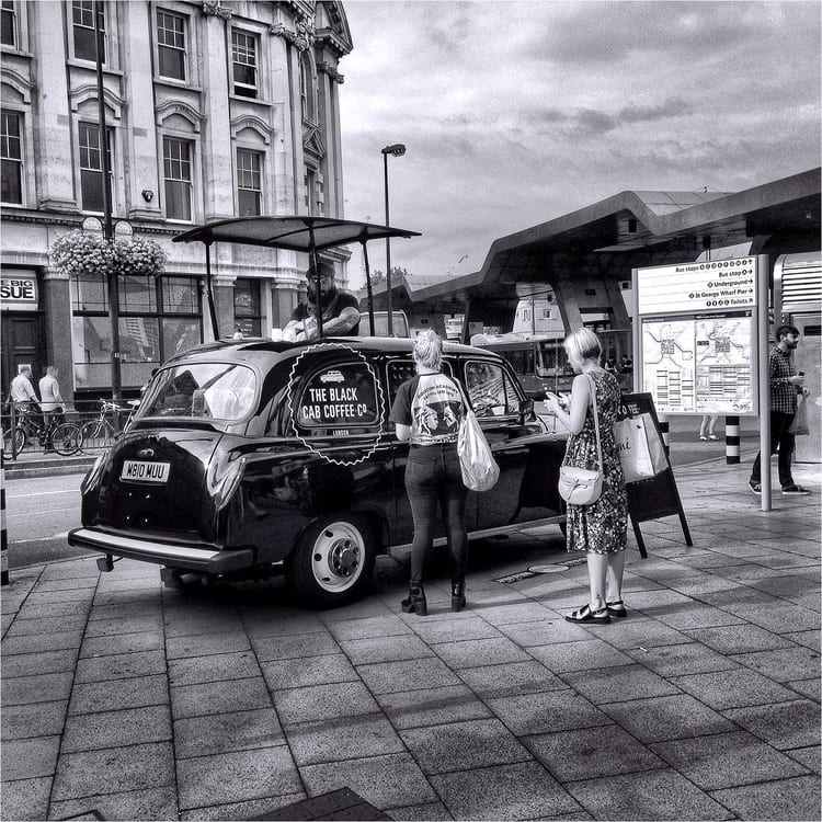 A photo of Vauxhall Station