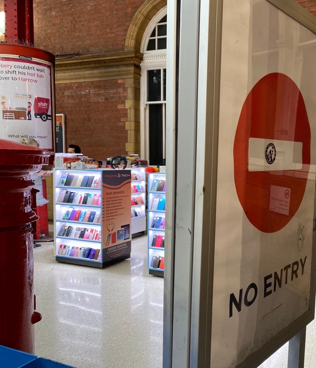 A photo of Marylebone Station