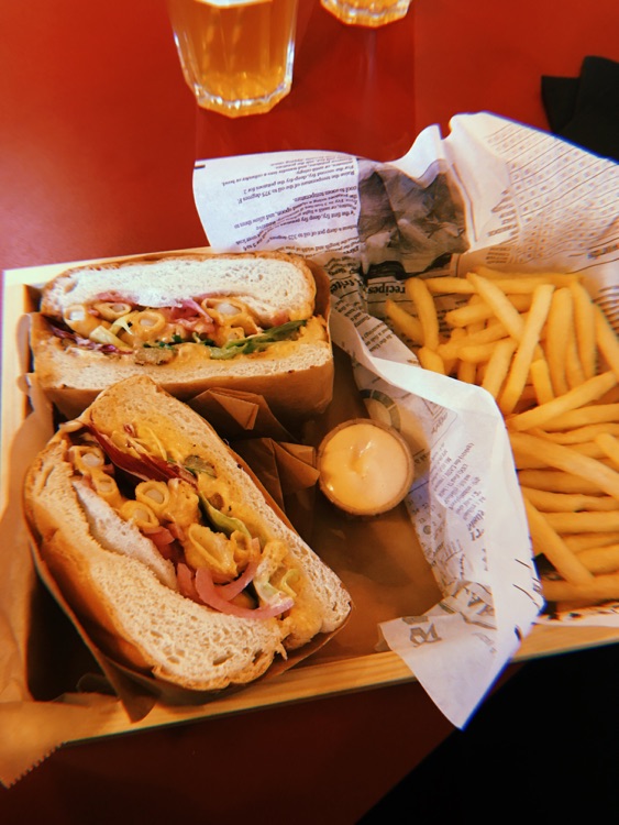 A photo of ZAX drink & food