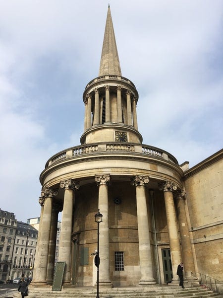 Une photo de All Souls Langham Place
