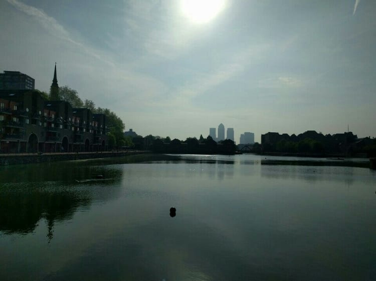 A photo of Shadwell Basin