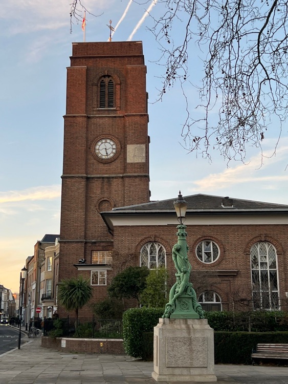 A photo of Chelsea Old Church