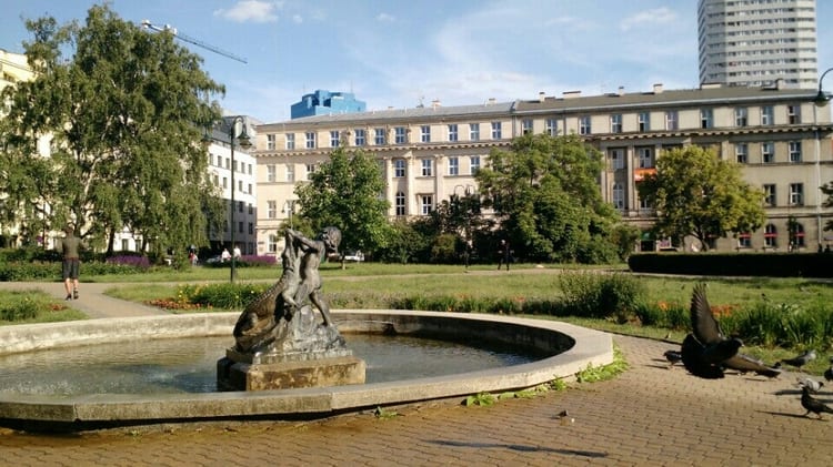 A photo of Plac Dąbrowskiego