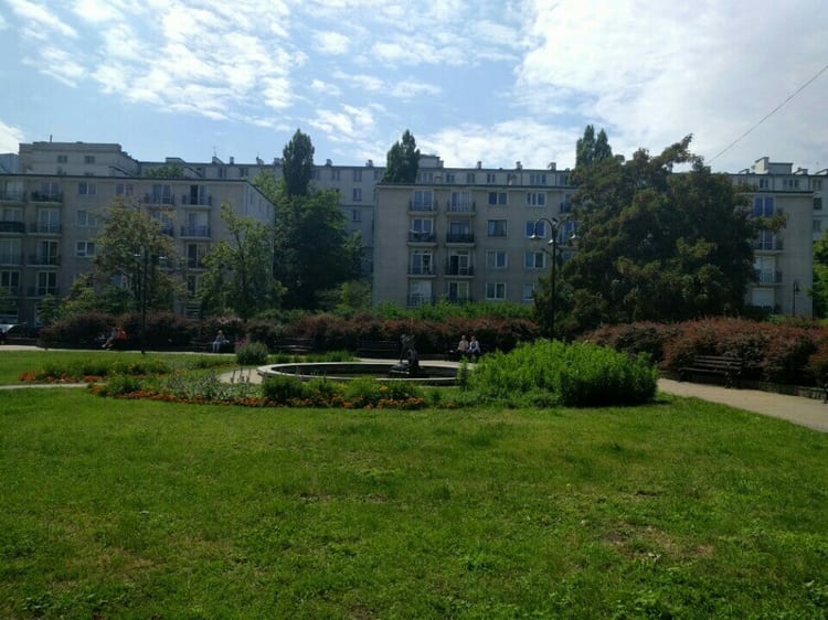 A photo of Plac Dąbrowskiego